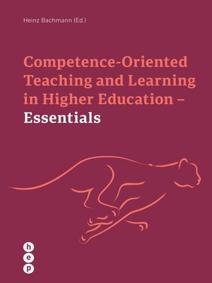 cover image of Competence Oriented Teaching and Learning in Higher Education--Essentials (E-Book)